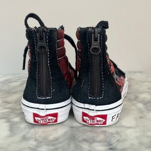 Girls Size 13.5 Stranger Things High Top Vans